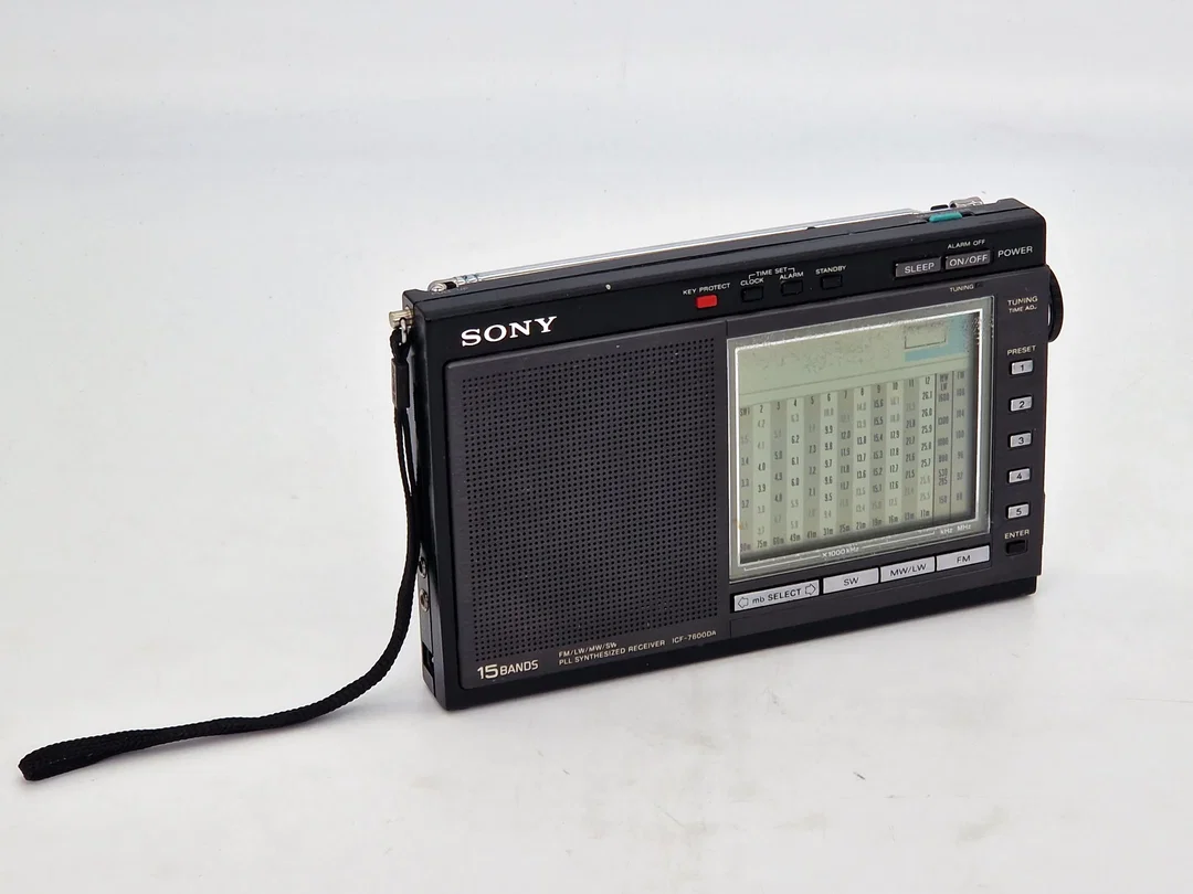 Sony ICF-7600DA Digitaler Weltempfänger / Radio - Schwarz (Ungeprüft / Bastlerware) - Bild 1
