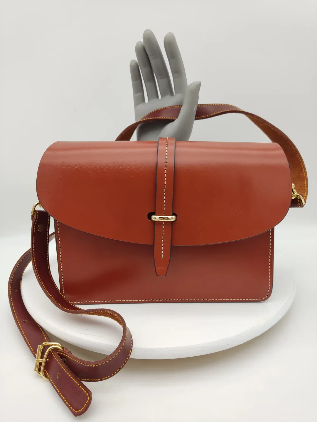 Dooney & Bourke Flap Crossbody Leder Handtasche | Eleganter Klassiker - Bild 1