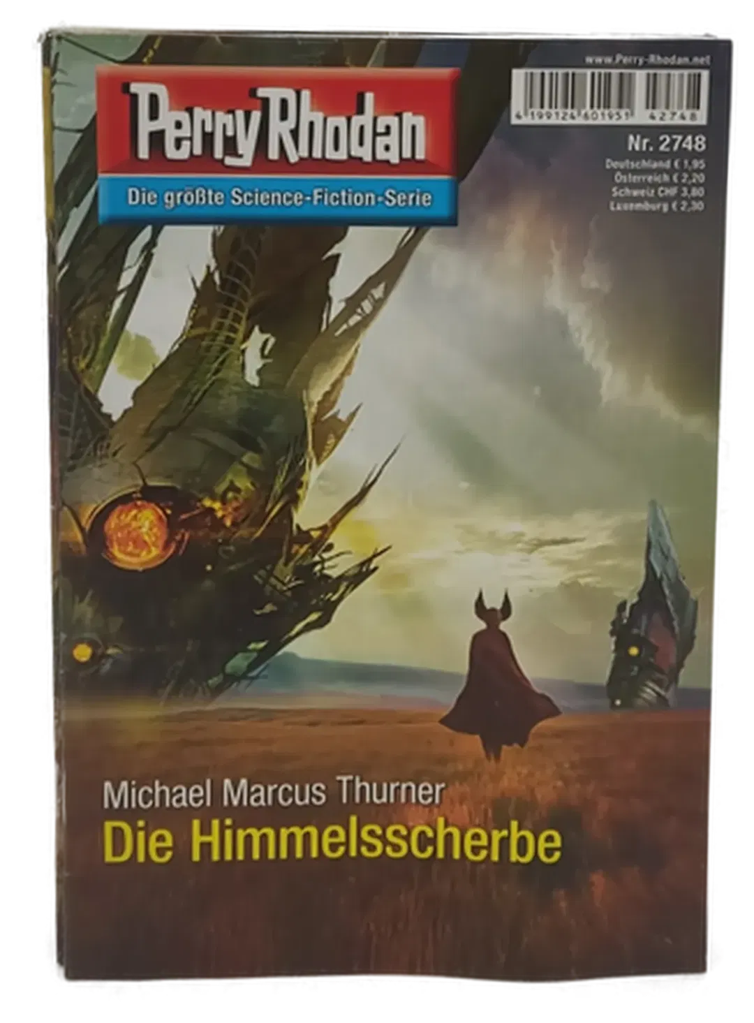 Romanheft Perry Rhodan Die Himmelsscherbe Erstauflage Nr.2748 - Bild 1
