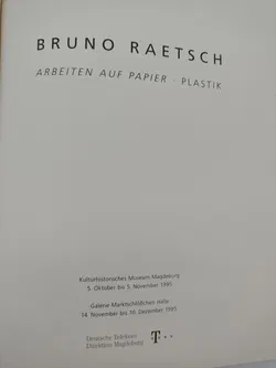 Bruno Raetsch. Arbeiten auf Papier. Plastik - Bild 2