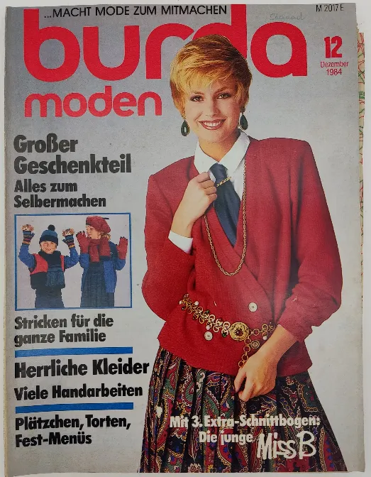 Burda Modezeitschrift 9 Hefte 1984 – Bild 3
