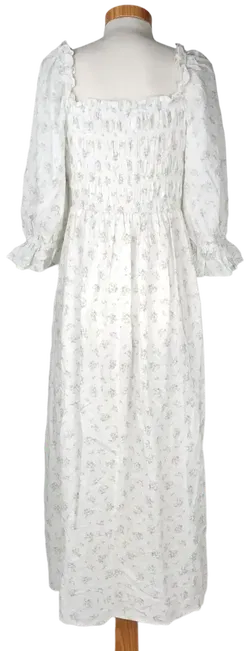 H&M Damen Maxikleid, weiß - Gr. M - Bild 2