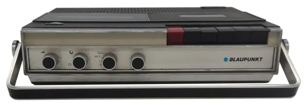 Blaupunkt Bari CR 7652030 Retro Kofferradio mit Kassettenrekorder- und Radiofunktion – Bild 2