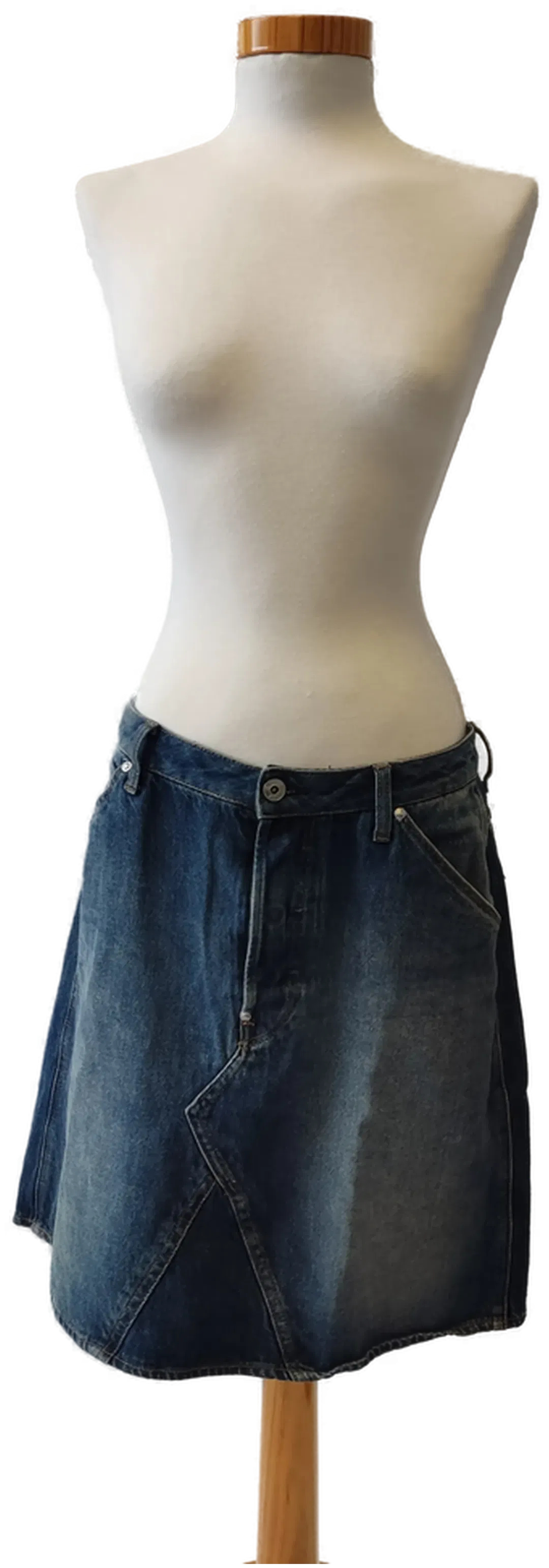 G-STAR RAW Damenjeansrock blau - Gr.: 30 - Bild 1