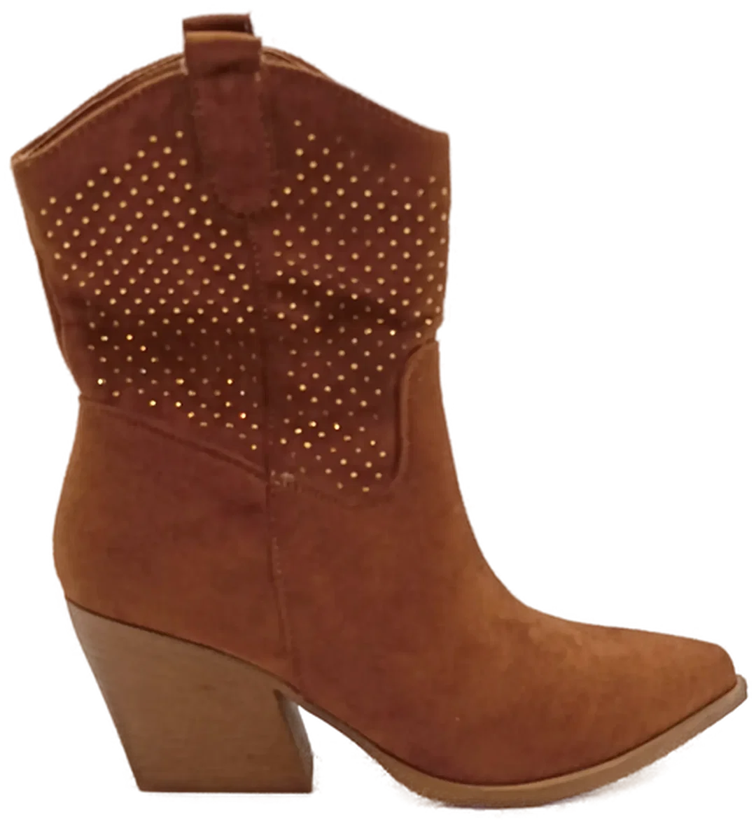 Dame Rose Westernstiefletten braun/glitzerdetails Gr. 37 – Bild 6