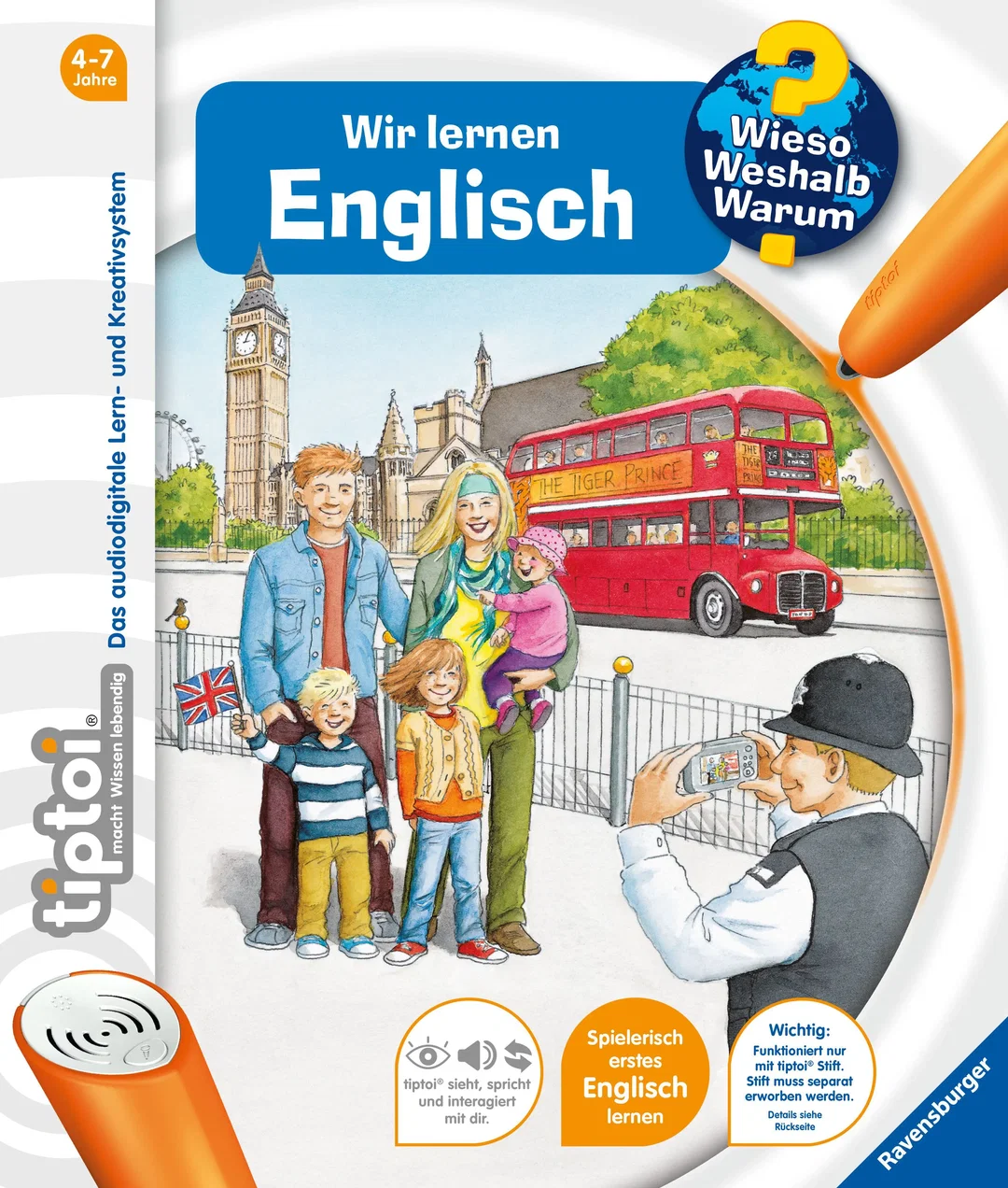 tiptoi® Wieso? Weshalb? Warum? Wir lernen Englisch - Inka Friese – Bild 1