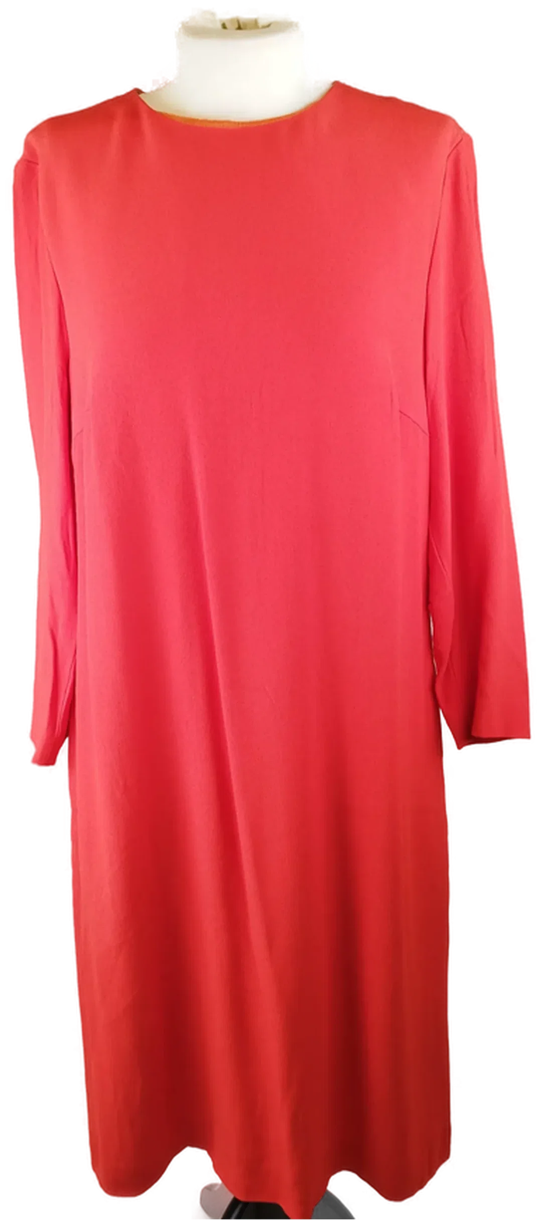 Rotes Escada Midkleid - Gr. 42 / 43% Viskose / 57% Acetat - Bild 1