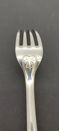 Christofle Paris – 8-teiliges Original-Silber-Besteckset  – mit Christofle-Punze & Frankreich-Stempel - Bild 3