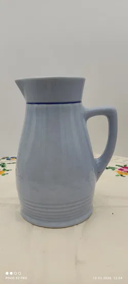 Kleine Porzellan-Kanne Lilien | Liebevoll Erhalten - Bild 3