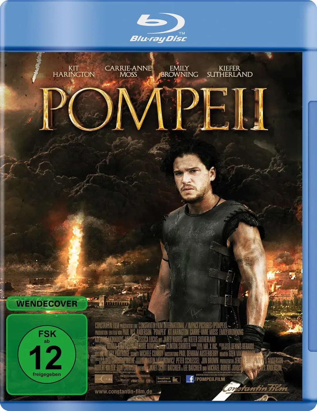 Blu-ray Pompeii 3D (Blu-ray 3D + 2D, Wendecover) - Bild 3