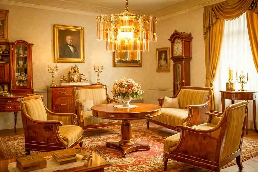 EGLO Hängeleuchte 70er Jahre – Rauchglas – Vintage Pendelleuchte, Mid-Century Design (1Stk Röhrenglas fehlt) - Bild 1