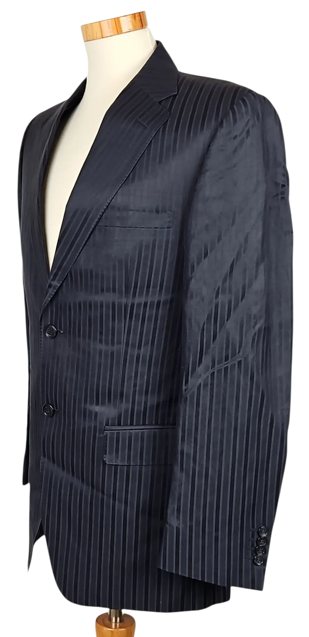 VERSACE Herren Sakko, marine - Gr. M  – Bild 2