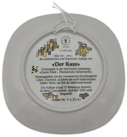 Lilien Porzellan Wandteller 5er-Set 