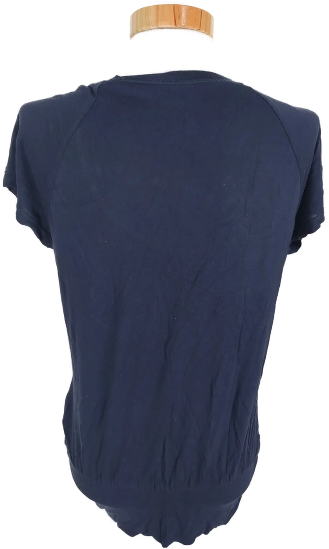 T-Shirt "Tom Tailor", kurzarm mit Rundhalsausschnitt, dunkelblau, Größe M – Bild 3