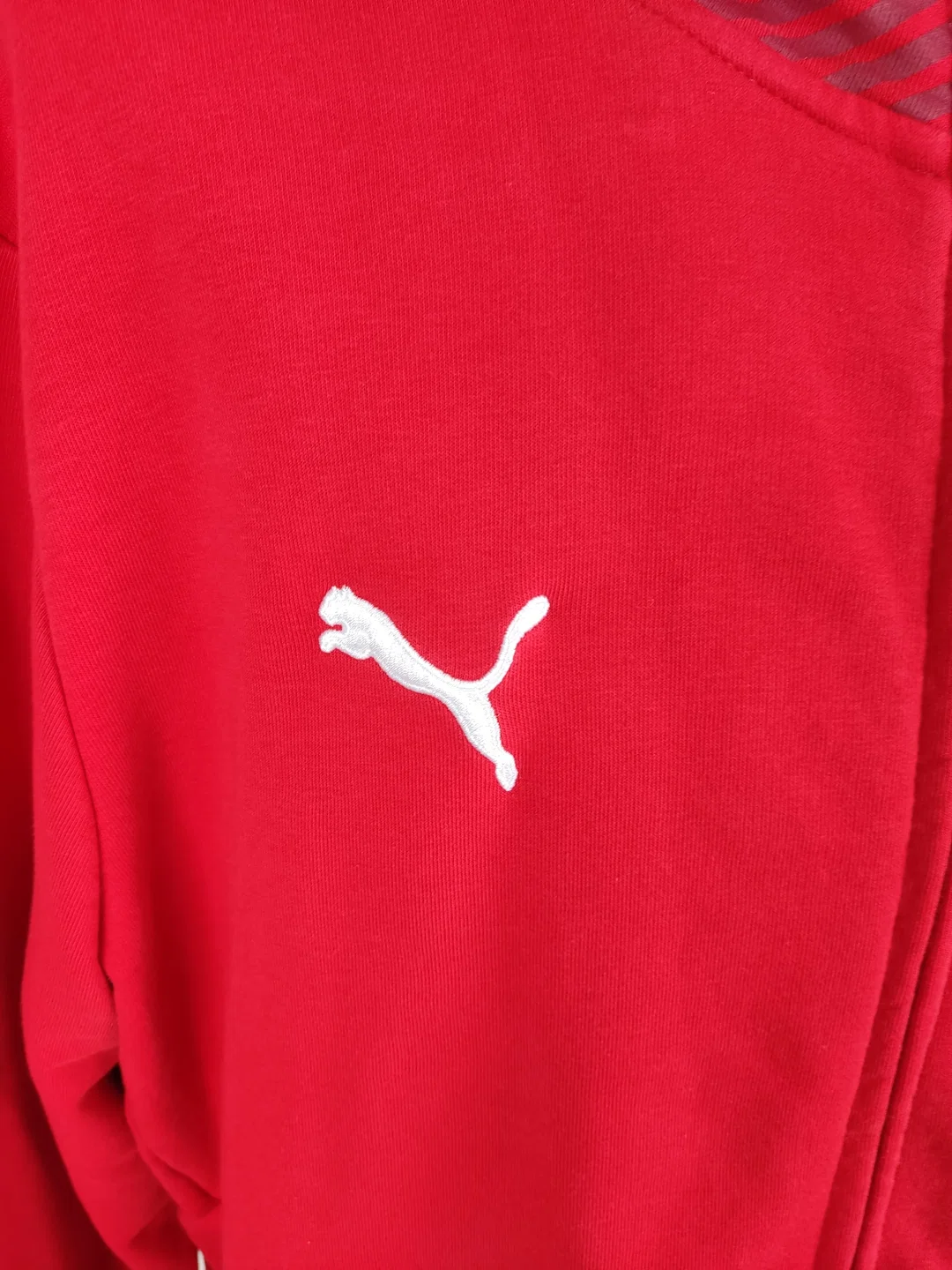Weste "Puma", langarm mit Stehkragen, rot, Größe XL – Bild 6