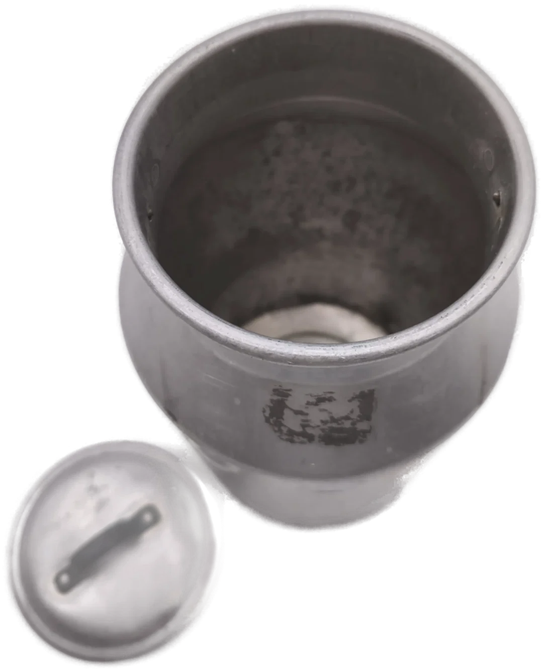 alte Milchkanne, Aluminium, 3L, Deko – Bild 2
