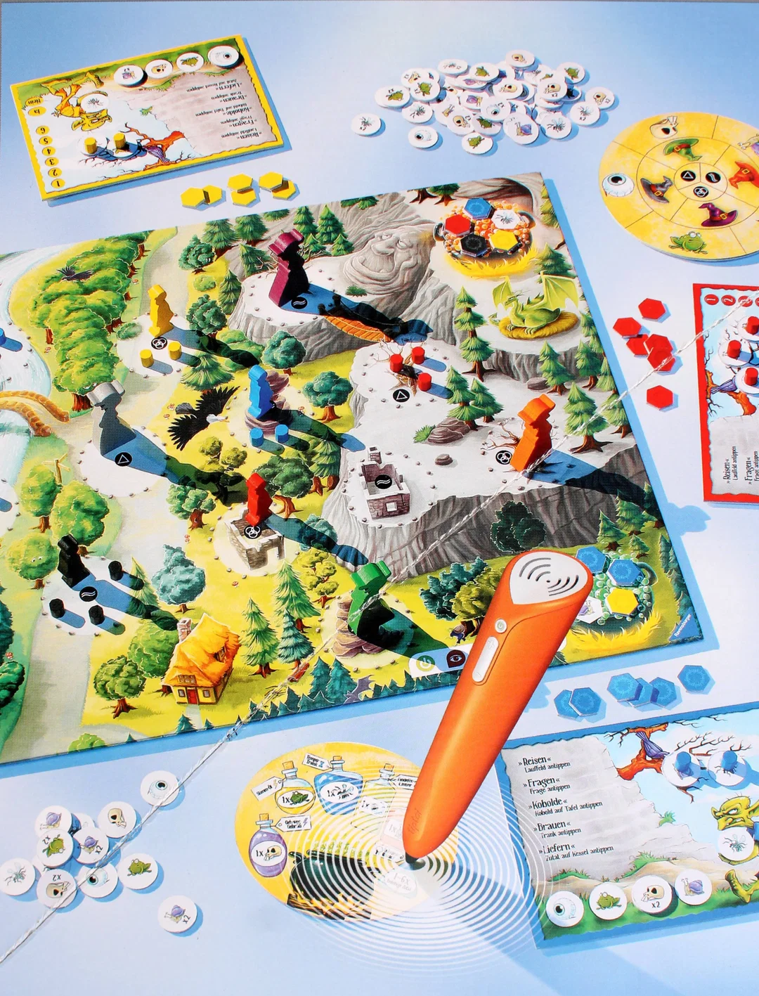 Tiptoi Wettstreit im Hexenwald von Ravensburger   – Familienspiel – Bild 2