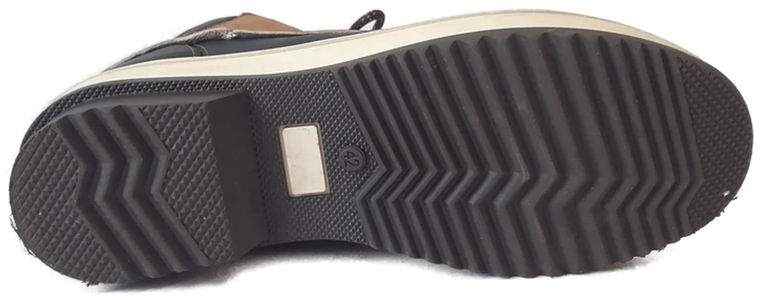 Polaris Herren Snowboot Lederkombination, braun/schwarz - Gr. 42 – Bild 6