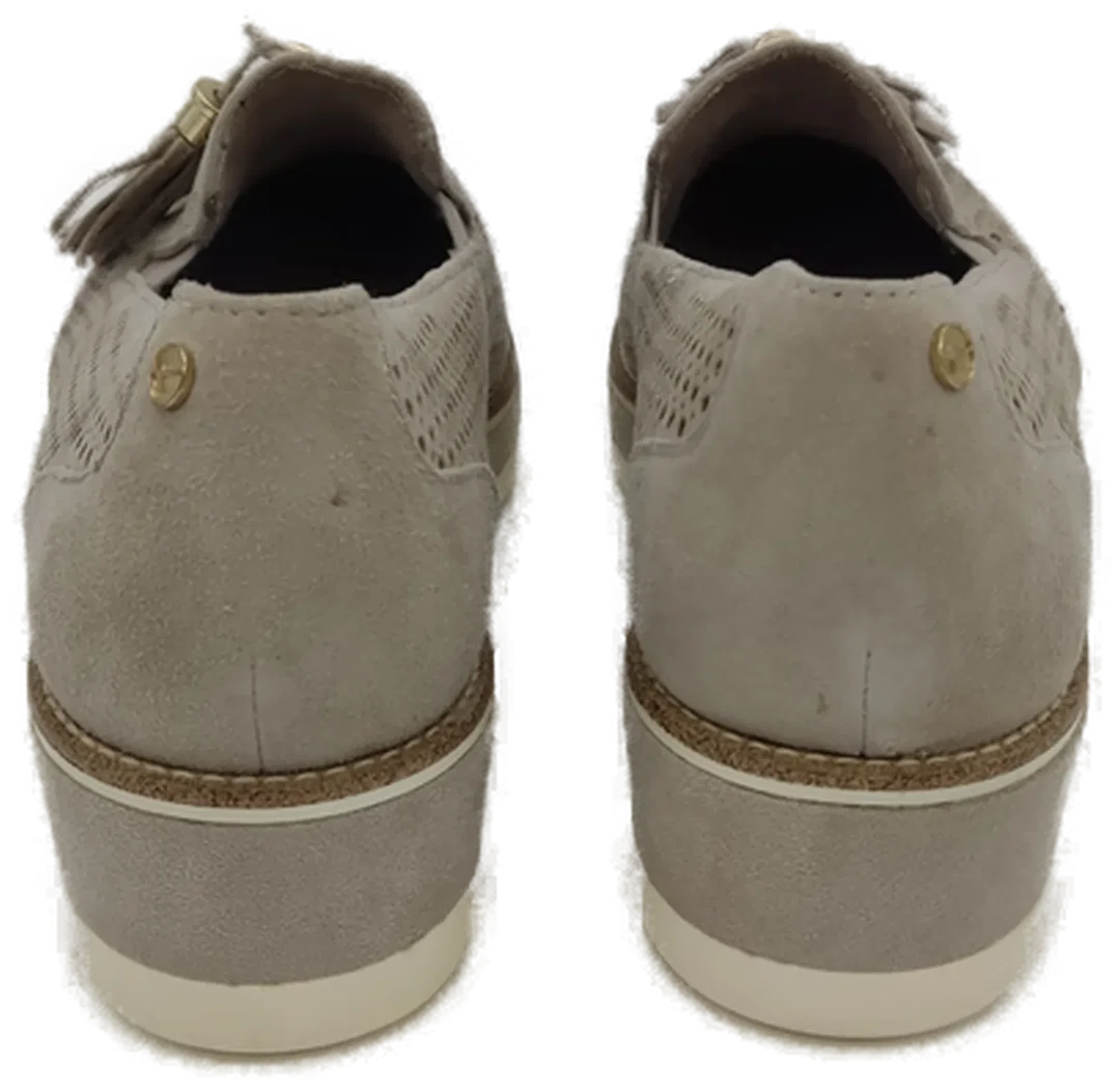 Tamaris Damen Schuhe taupe Gr. 37 – Bild 3
