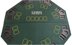  Weco Casino Poker Tischauflage-Pokertisch  1.20 m X 1.20 m mit Tasche - Bild 2