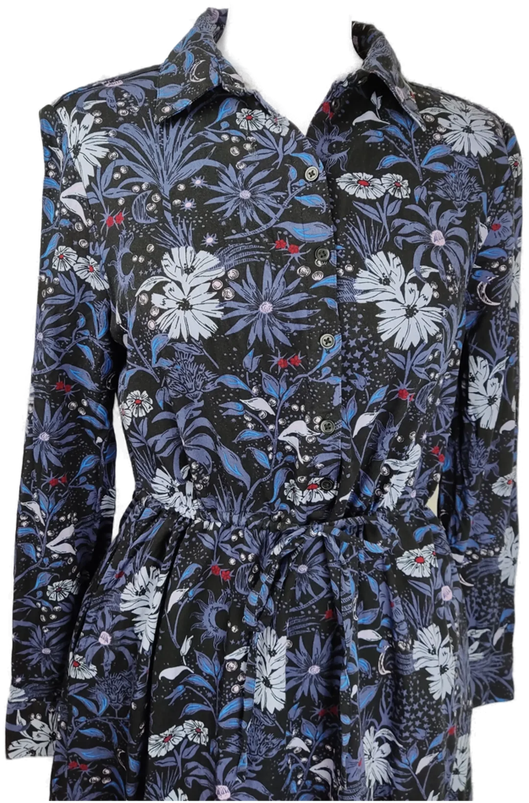 Hemdblusenkleid CECIL Baumwolle S | Zeitloser Klassiker – Bild 5
