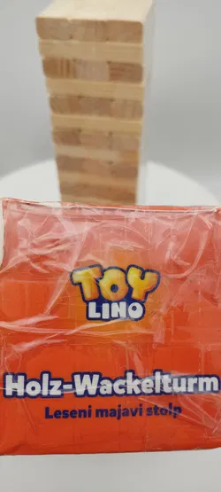 Toy Lino Holz-Wackelturm | Originalverpackt  - Bild 5