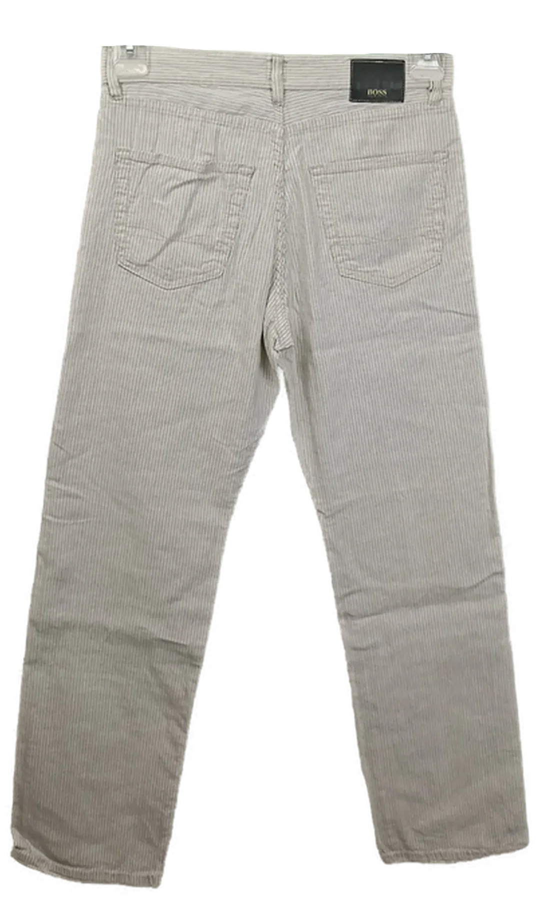 Hugo Boss Herrenhose gestreift beige/weiß Gr. 33/32 – Bild 2