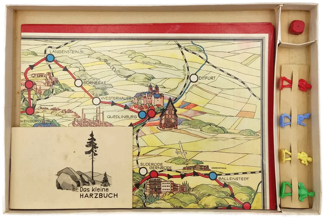 DDR Brettspiel "Eine Wanderung im Harz" um 1963 – Bild 7