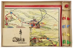 DDR Brettspiel "Eine Wanderung im Harz" um 1963 – Vorschau 7