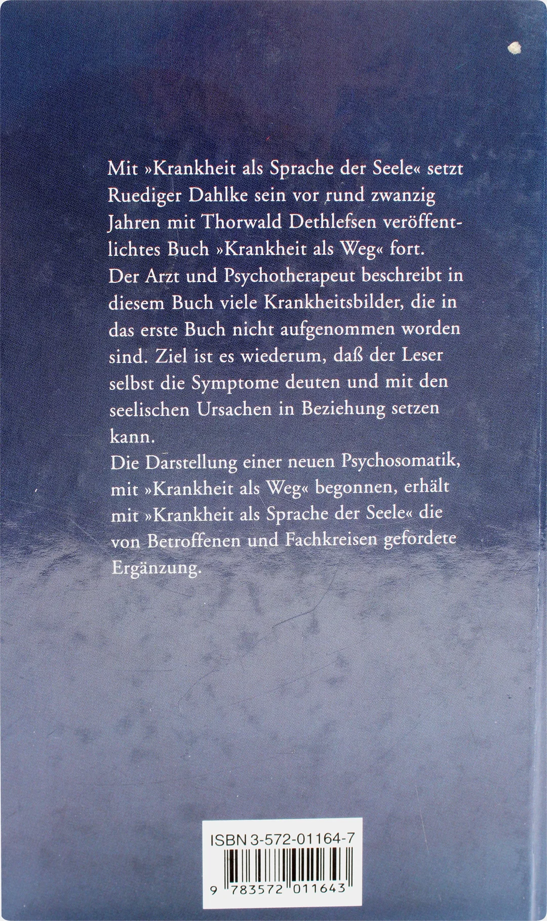 Buch Krankheit als Sprache der Seele – Ruediger Dahlke | Be-Deutung und Chance der Krankheitsbilder – Bild 2