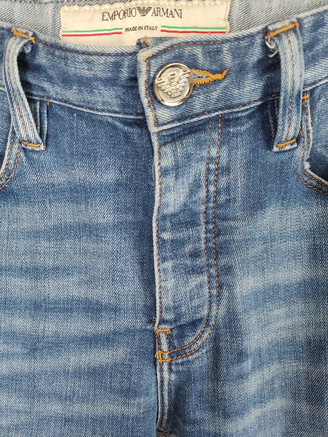 Herren Jeans Emporio Armani Baumwolle Gr. 29 | Zeitloser Klassiker – Bild 3