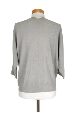 Hearts & More Damen Cardigan mit Lurex, schilf/silber - Gr. XS - Bild 2