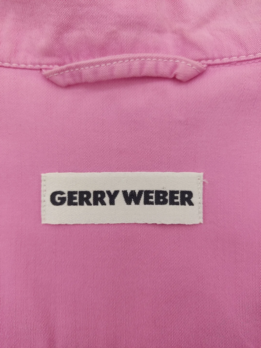 Gerry Weber Damen Jeanshemd kurzarm rosa - L/40 – Bild 6