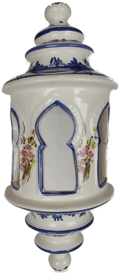 Keramik Wandlampe Deko | Retro-Charme - Bild 1