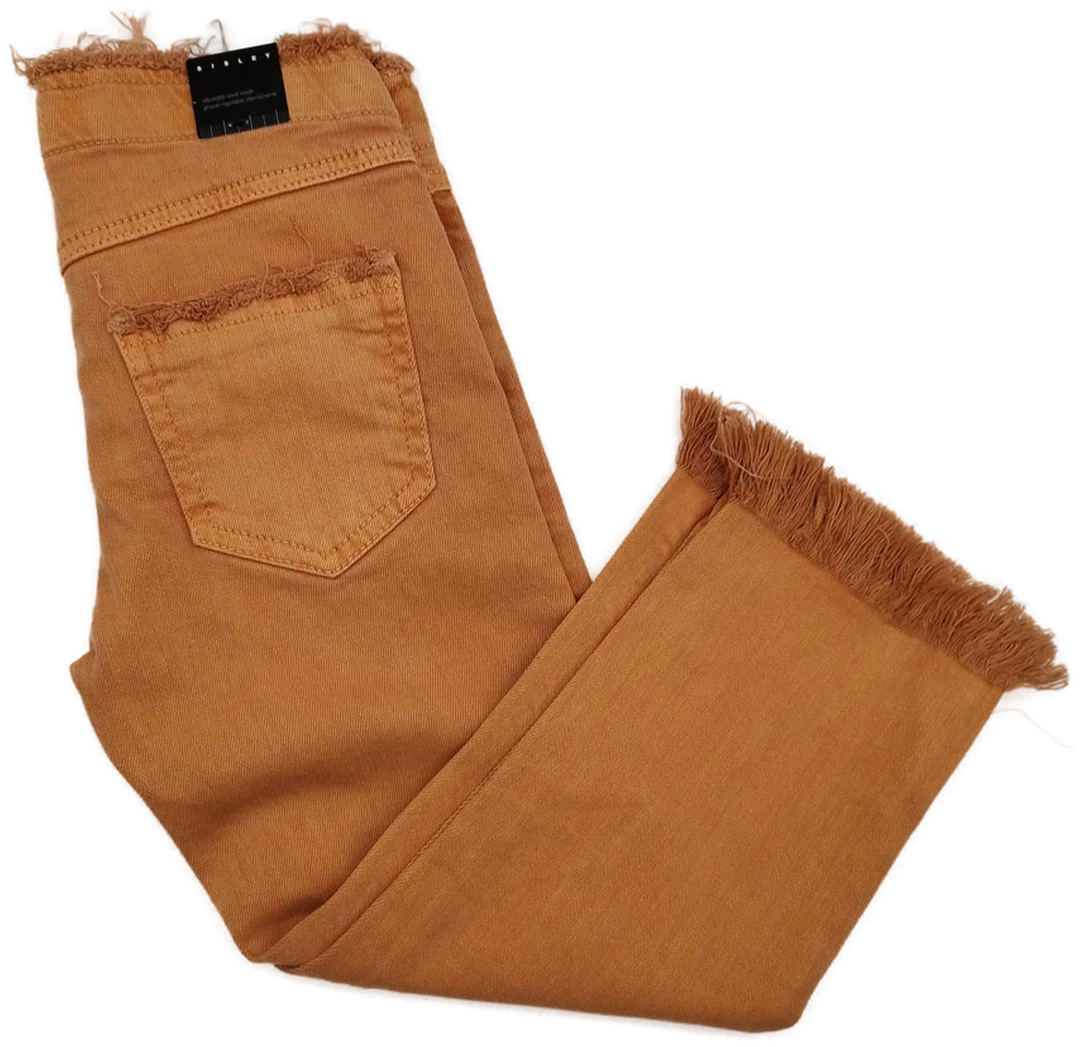 Orange Sisley Kinderhosen - Gr. 120cm / 98% Baumwolle - Bild 1