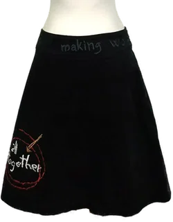 Desigual Damenrock gemustert Gr. L – Vorschau 2