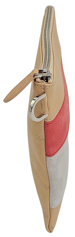 Max V. Koenig Damen Kulturbeutel, creme/pink/grau - Bild 3