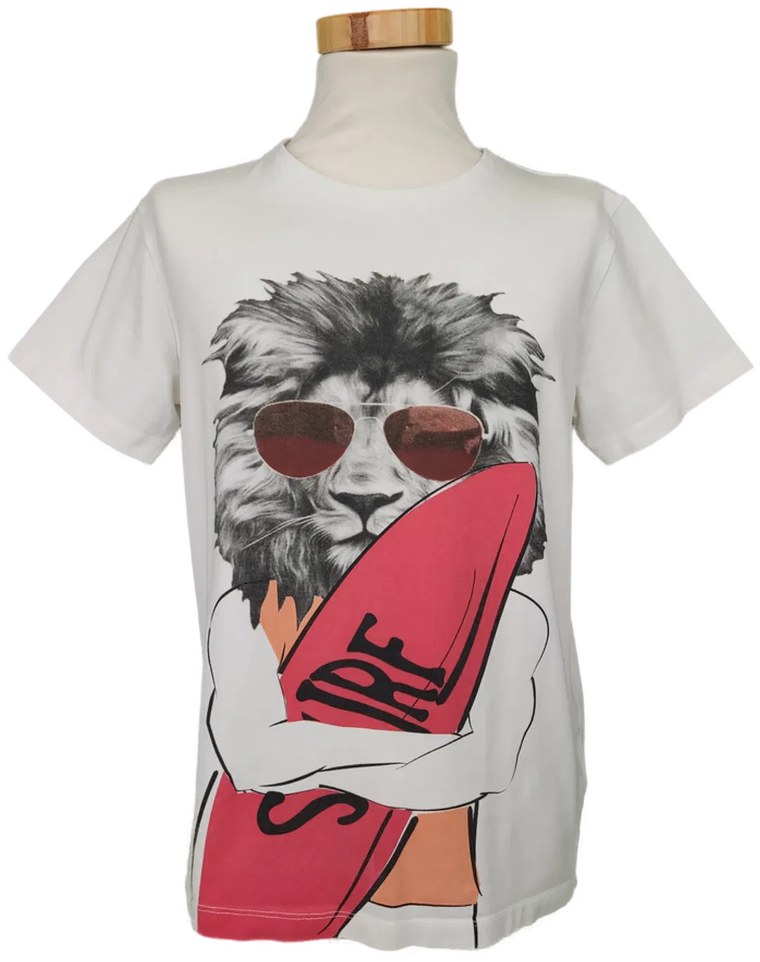 Name It Kinder T-Shirt weiß mit Druck - 146/152 - Bild 1