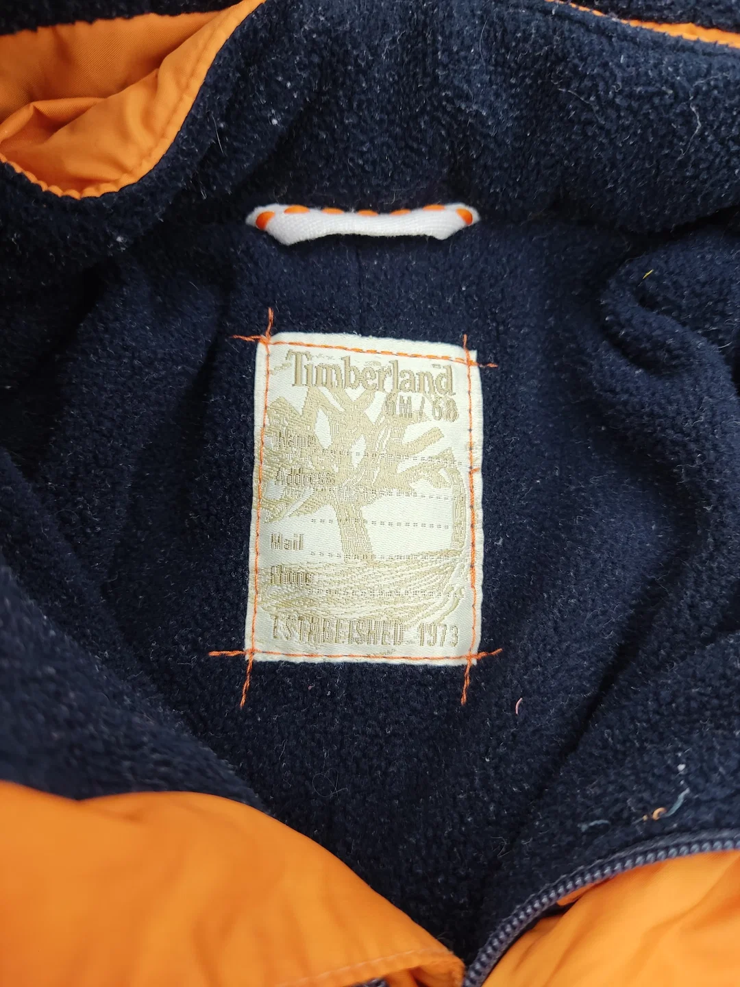 Timberland Kinder Schneeanzug orange Gr. 68 – Bild 3