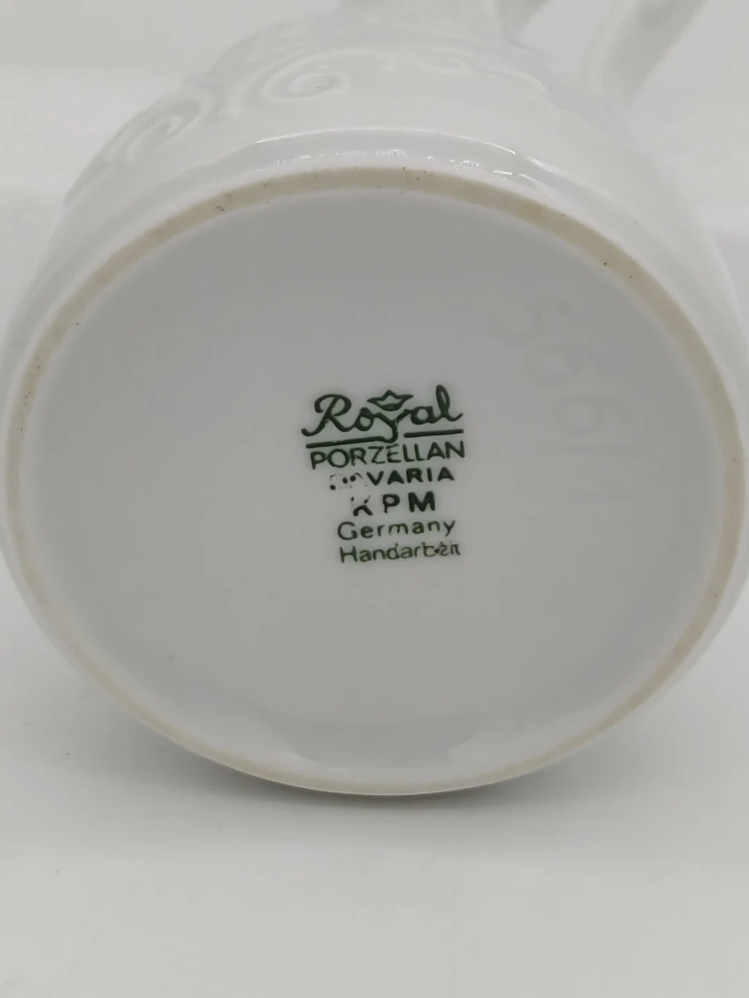 Royal Bavaria KPM Porzellan Vase - weiß – Bild 5