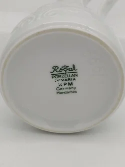 Royal Bavaria KPM Porzellan Vase - weiß - Bild 5