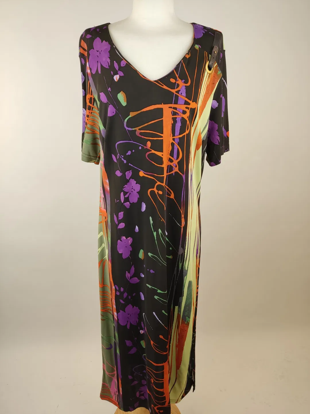 FLAMM Midikleid mehrfarbig - XXL/44 - Bild 4