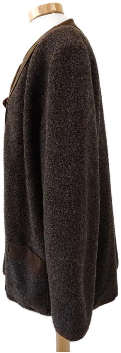 Trachtenmode aus Österreich Trachtenjacke Damen braun/dunkelbraun - L 42/44 - Bild 2