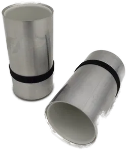 5 Schnapsbecher AACHEN GERMANY DESIGN PAT. PEND. Kunststoff/Metall - Bild 9