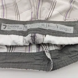 C & A  kurze Hose kariert - Gr. EUR 52/W32 - Bild 3