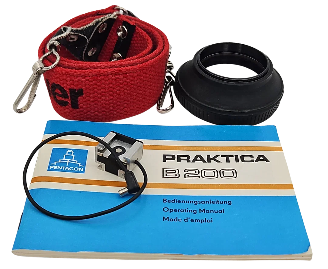 PRAKTICA B200 ELECTRONIC - analoge Kamera - inkl. verschiedene Objektive  – Bild 32