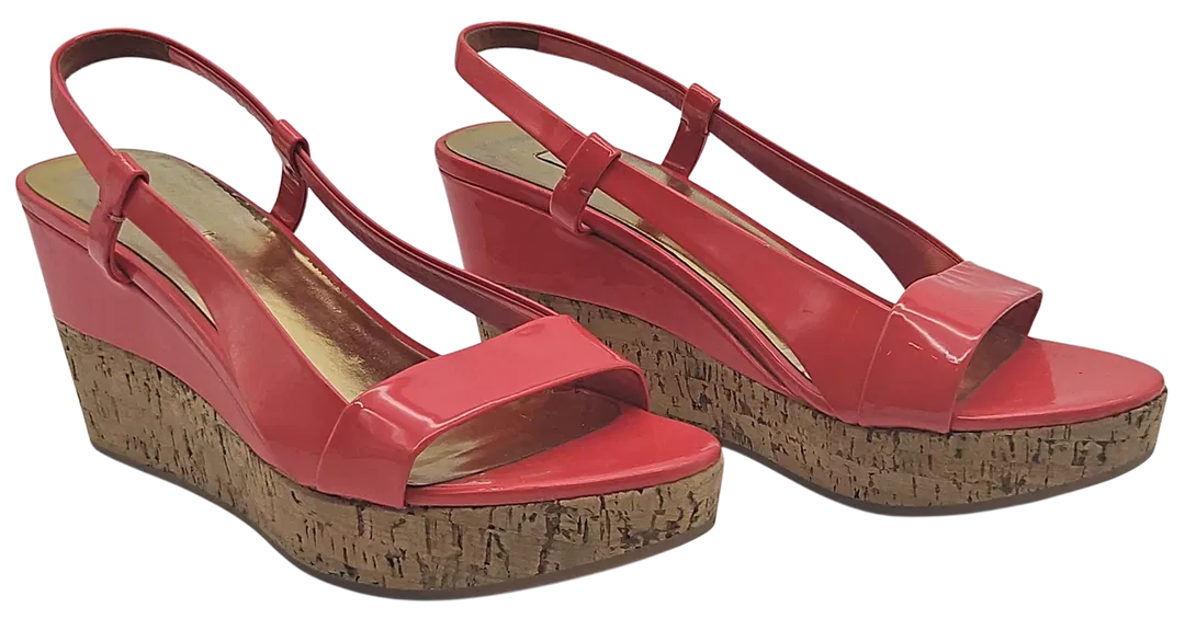 Miu Miu Damen Plateau Sandalen, pink/braun - Gr. 37,5 - Made in Italy - Bild 4