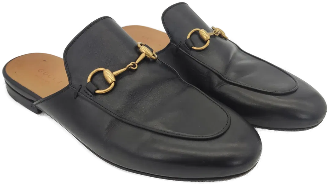 Gucci Damen Princetown Pantoletten Leder - Gr. EU 36 - Bild 4