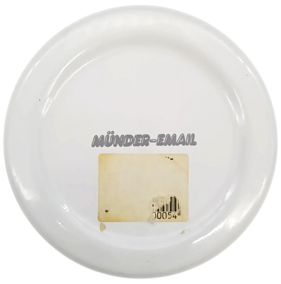 Münder Email Milchkanne mit Deckel  – Bild 6