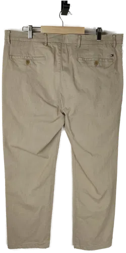 Herren Baumwollhose Tommy Hilfiger Beige W38 | Zeitloser Stil - Bild 2